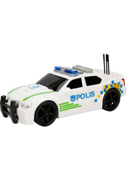 Nessiworld 1:20 Maxx Wheels Sesli ve Işıklı Polis Arabası 19 cm