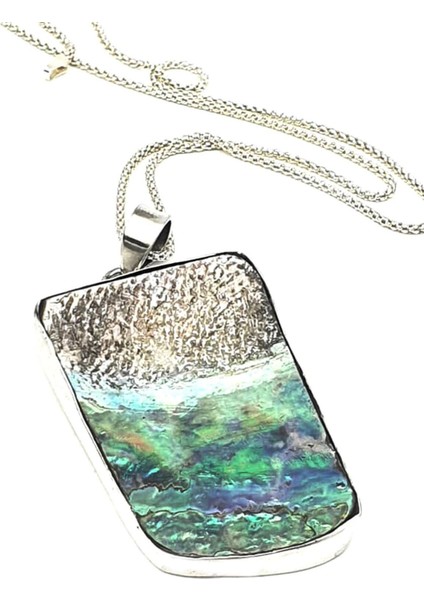 okyanus sedefi gümüş el işi kolye fiyatları