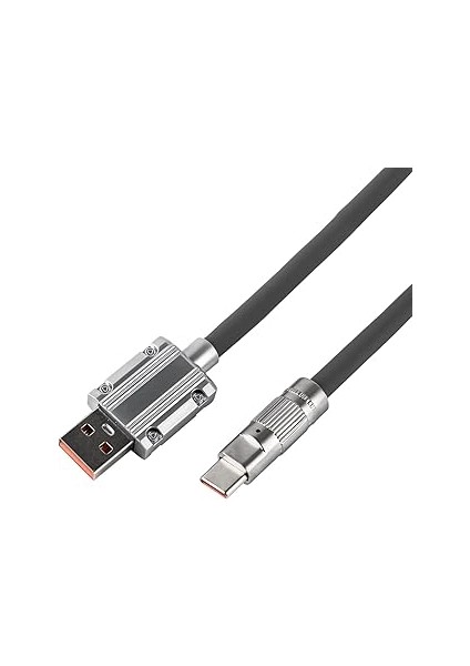 Techbder Type-C Ultra Güçlü Hızlı Şarj USB To Şarj Kablosu 1 Metre