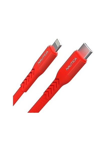 C50 Usb-C To Lightning Pd 20W Hızlı Şarj ve Data Kablosu 2.1m Kırmızı