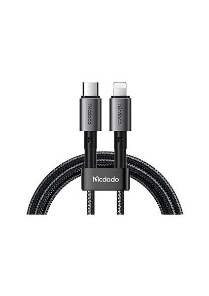 Mcdodo CA-2850 36W Typec Iphone Hızlı Şarj Data Kablo 1.2m-Siyah