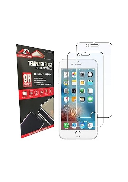 Azr Iphone - 6s Plus / 7 Plus / 8 Plus Ekran Koruyucu Hd Netlikte 9h Temperli Ekran Koruyucu C