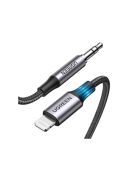 Ugre Iphone Lightning 3.5 mm Aux Ses Kablosu 2 Metre