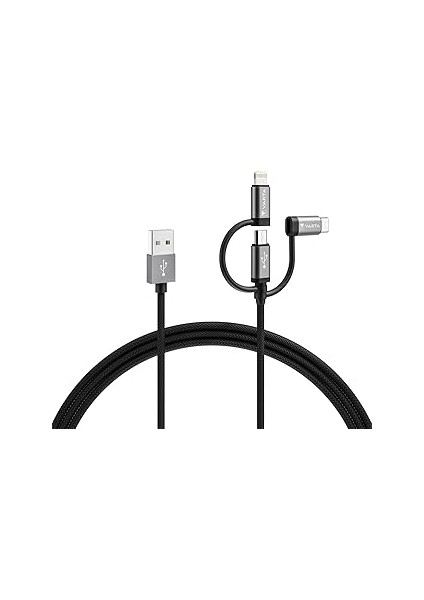 Kablo 3ın1 USB A -Light/m-Usb/t. C
