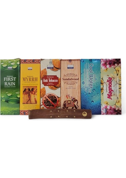 First Rain, Myrrh, Anti Tobacco, Sandalwood, Cool Water, Magnolia 6X20 Tütsü-Hediyeli fiyatları