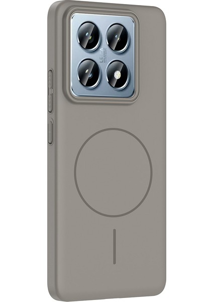 Xiaomi 14T Pro Kılıf M-safe Şarj Özellikli Zore Ruby Sert Kapak + Kamera Lens Koruyucu fiyatları