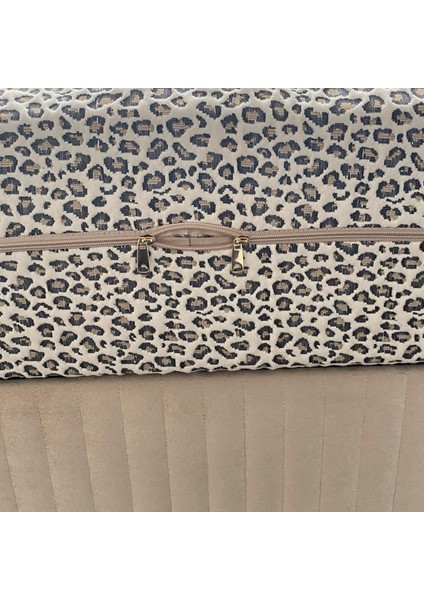 Flora Fermuarlı Yatak Kılıfı, Yatak Pedi&şiltesi, % 100 Cotton,yıkanabilir, Bej Renk fırsatları