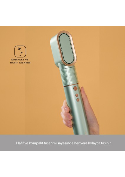 Hairmony 4606H Saç Kurutma ve Şekillendirme Seti Su Yeşili