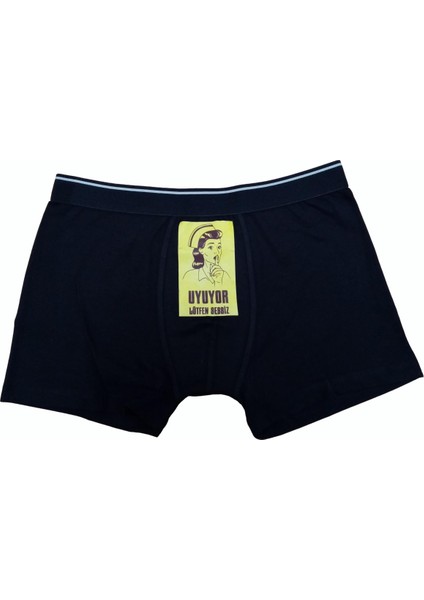 Eğlenceli ve Komik Baskılı Modal Kumaş (Yumuşak-Hafif-Hava Geçiren) Hediyelik Erkek Boxer (Baksır)