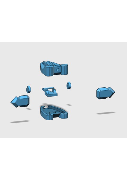 Mini 3D Basılabilir Tatar Yayı THN2710472