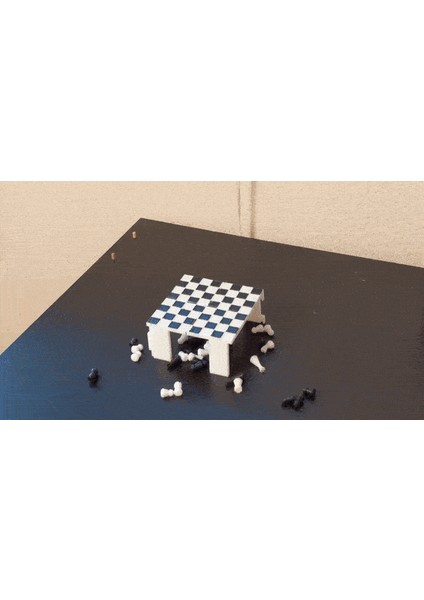 Satranç Cube (Katlanabilir Satranç Tahtası) THN6400489