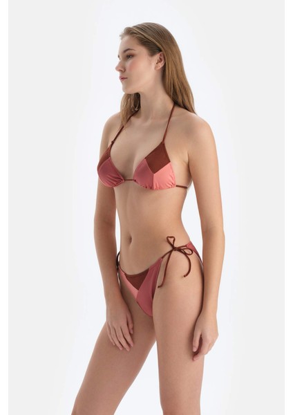 Kahverengi Spagetti Bikini Alt modelleri