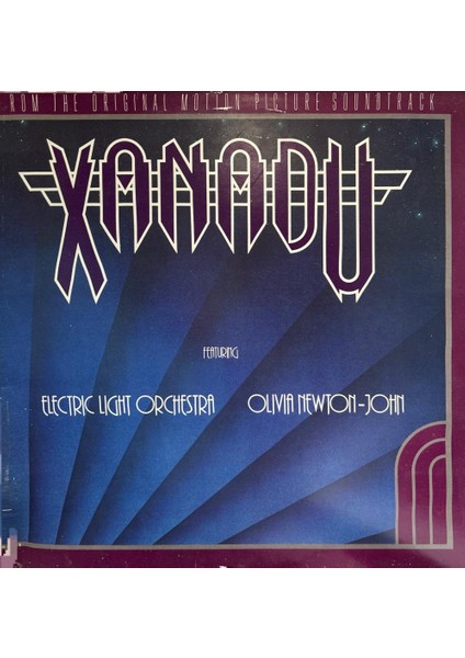 Electric Light Orchestra / Olivia Newton-John – Xanadu Soundtrack 1980 Baskı Lp