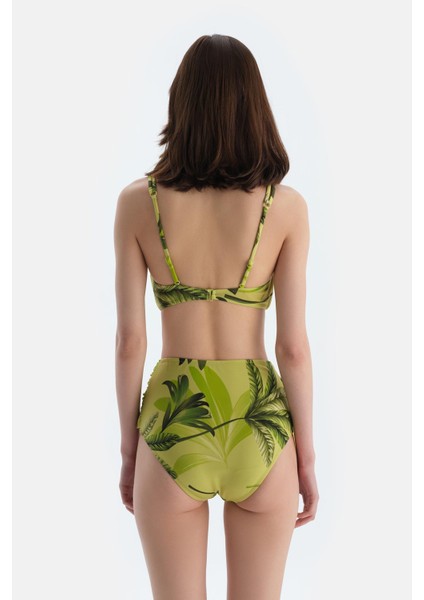 Multicolor Yüksek Bel Bikini Alt fiyatları