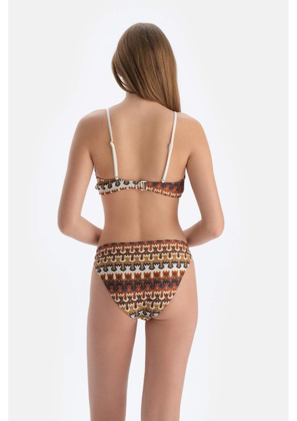 Kahverengi Düşük Bel Bikini Alt