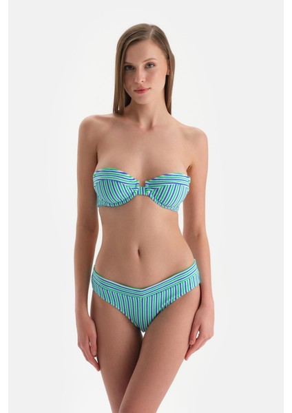 Beyaz-Lacivert Normal Bel Bikini Alt indirimleri