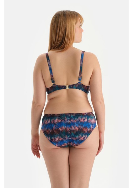 Pudra Yüksek Bel Bikini Alt