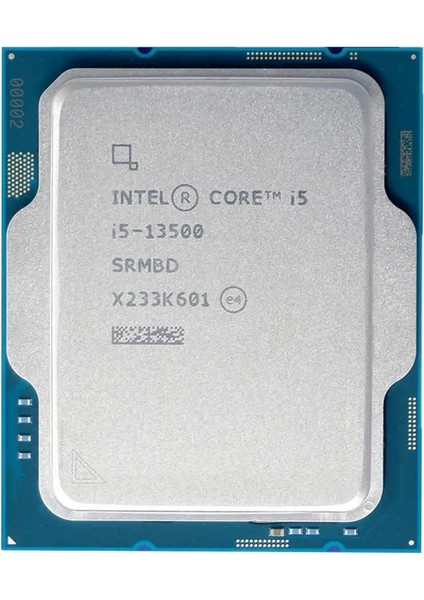 Core I5 13500 Tray 2.50GHZ 14 Çekirdek 24MB L3 Önbellek Soket 1700 Kutusuz Işlemci