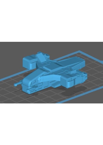 Masa Üstü Oyunlar Için Razorcrest Starship Uzay Gemisi Modeli Remikslendi THN4843142