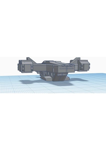 Masa Üstü Oyunlar Için Razorcrest Starship Uzay Gemisi Modeli Remikslendi THN4843142