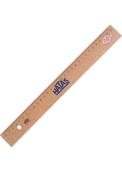Ahsap Cetvel 30 cm N:0035