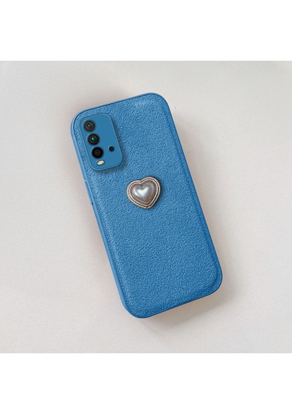 Xiaomi Redmi 9t Uyumlu Kılıf Zebana Velvix Silikon Kılıf Açık Mavi fiyatları