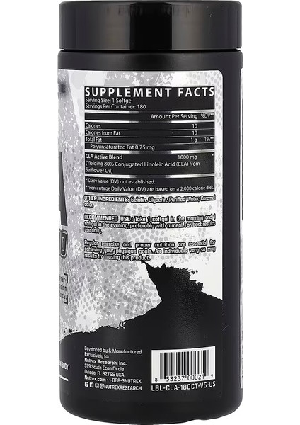 Cla 180 Softgels Kapsül