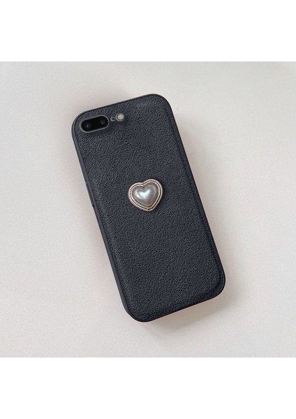 Apple iPhone 7 Plus Uyumlu Kılıf Zebana Velvix Silikon Kılıf Siyah fiyatları