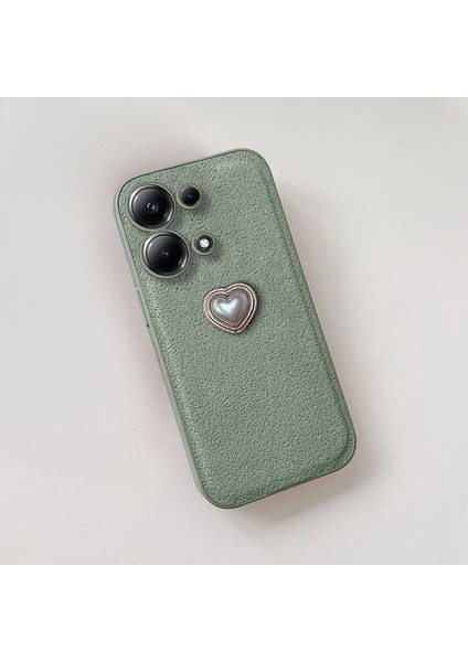 Xiaomi Poco M6 Pro Uyumlu Kılıf Zebana Velvix Silikon Kılıf Yeşil fiyatları