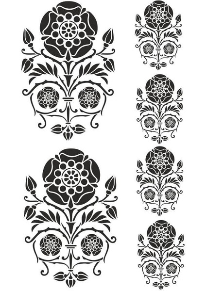 Home Design Stencil 35X50 cm HDS39