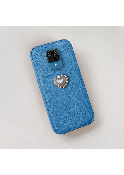 Xiaomi Redmi Note 9 Pro Uyumlu Kılıf Zebana Velvix Silikon Kılıf Açık Mavi fiyatları