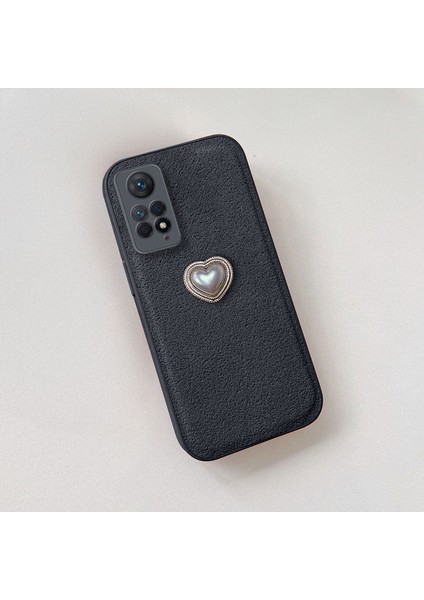 Xiaomi Redmi Note 11 Pro 5g Uyumlu Kılıf Zebana Velvix Silikon Kılıf Siyah