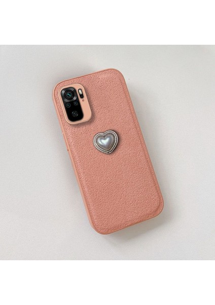 Xiaomi Redmi Note 10 Uyumlu Kılıf Zebana Velvix Silikon Kılıf Rose Gold fiyatları