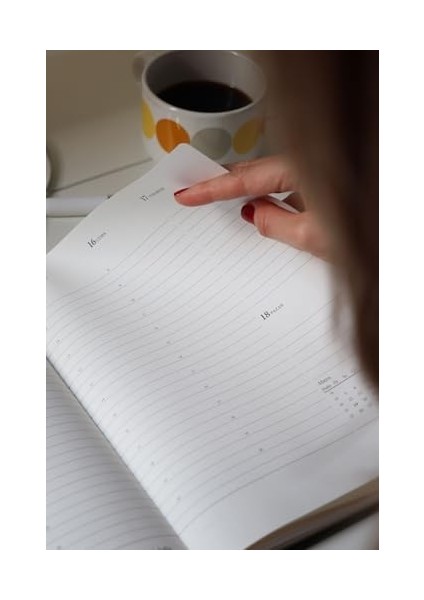 2025 Haftalık Ajanda A4 (19X25CM) Sert Kapak Ivory 100 Gr. fiyatları