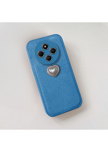 Xiaomi Redmi 14C Uyumlu Kılıf Zebana Velvix Silikon Kılıf Açık Mavi fiyatları