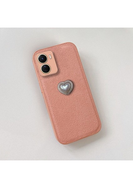 Vivo Y16 Uyumlu Kılıf Zebana Velvix Silikon Kılıf Rose Gold fiyatları