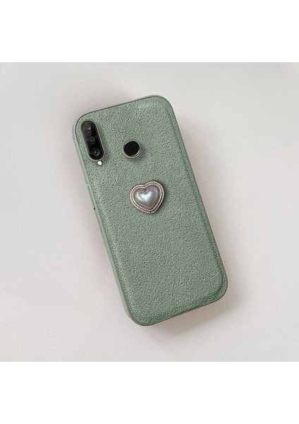 Huawei P30 Lite Uyumlu Kılıf Zebana Velvix Silikon Kılıf Yeşil fiyatları