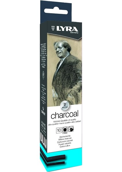 Charcoals Karışık Boya Kalemi, 10'lu