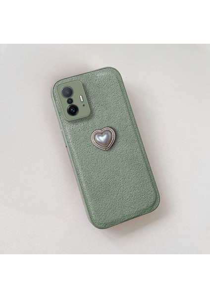 Xiaomi Mi 11T Pro Uyumlu Kılıf Zebana Velvix Silikon Kılıf Yeşil fiyatları