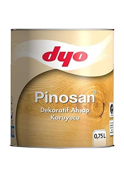 Pinosan Dekoratif Ahşap Kor. 0,75 Lt Kestane