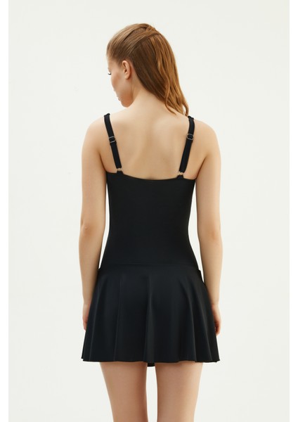 Siyah 2273ESMY Drapeli Etekli Mayo indirimleri