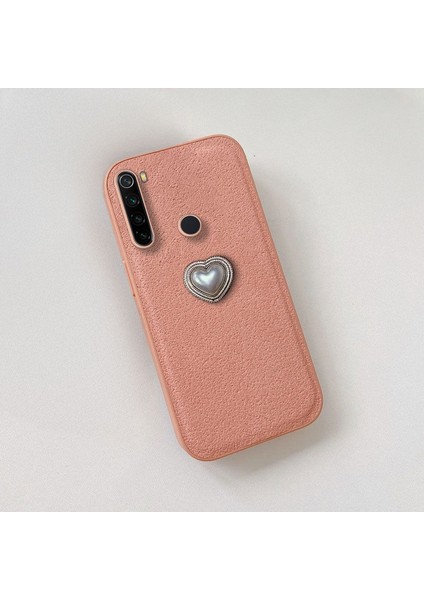 Xiaomi Redmi Note 8 Uyumlu Kılıf Zebana Velvix Silikon Kılıf Rose Gold fiyatları