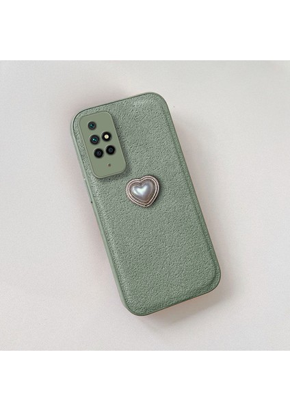 Xiaomi Redmi 10 Uyumlu Kılıf Zebana Velvix Silikon Kılıf Yeşil