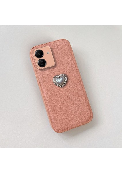Xiaomi Poco C65 Uyumlu Kılıf Zebana Velvix Silikon Kılıf Rose Gold fiyatları
