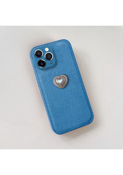 Apple iPhone 11 Pro Max Uyumlu Kılıf Zebana Velvix Silikon Kılıf Açık Mavi fiyatları