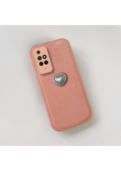 Xiaomi Redmi 10 Uyumlu Kılıf Zebana Velvix Silikon Kılıf Rose Gold