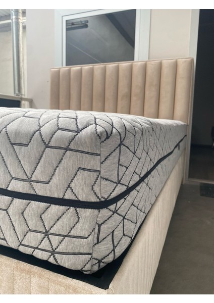 Aron Fermuarlı Yatak Kılıfı, Yatak Pedi&şiltesi, % 100 Cotton,yıkanabilir, Gri Renk modelleri