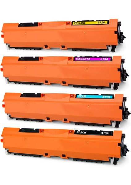 Hp ile Uyumlu Topshot Laserjet Pro M275NW Toner Takım Yüksek Kapasite Muadil 4 Renk