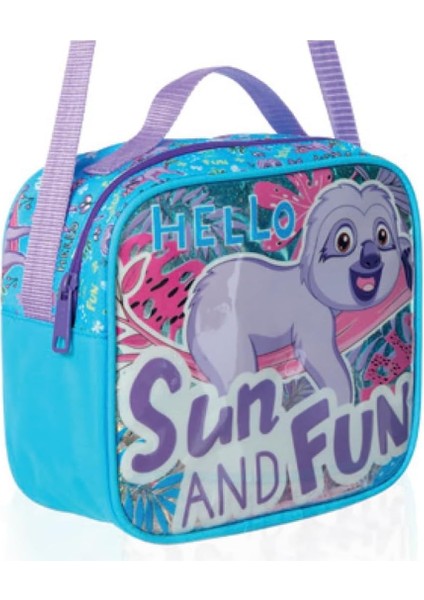 Kids Beslenme Çantası, Hello Sloth, Pvc