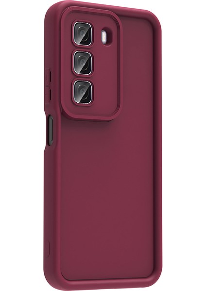 Infinix Hot 50 4g Kılıf Kamera Korumalı Ananas Silikon Kapak